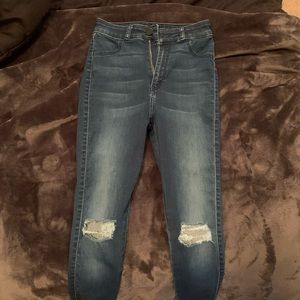 FIT JEANS Azure Blue Traditional Jeans